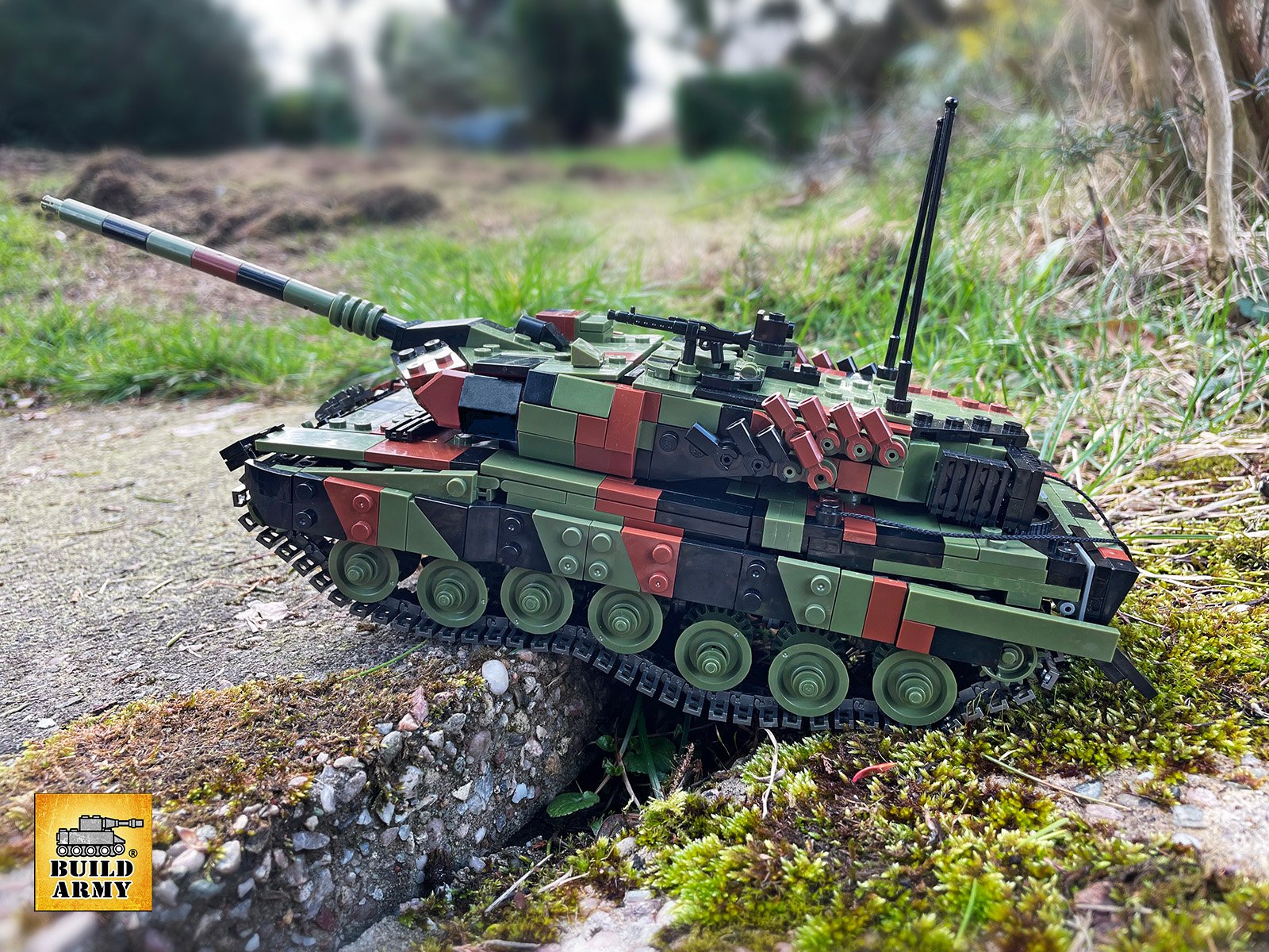 Build Army German Leopard 2a6 Main Battle Tank