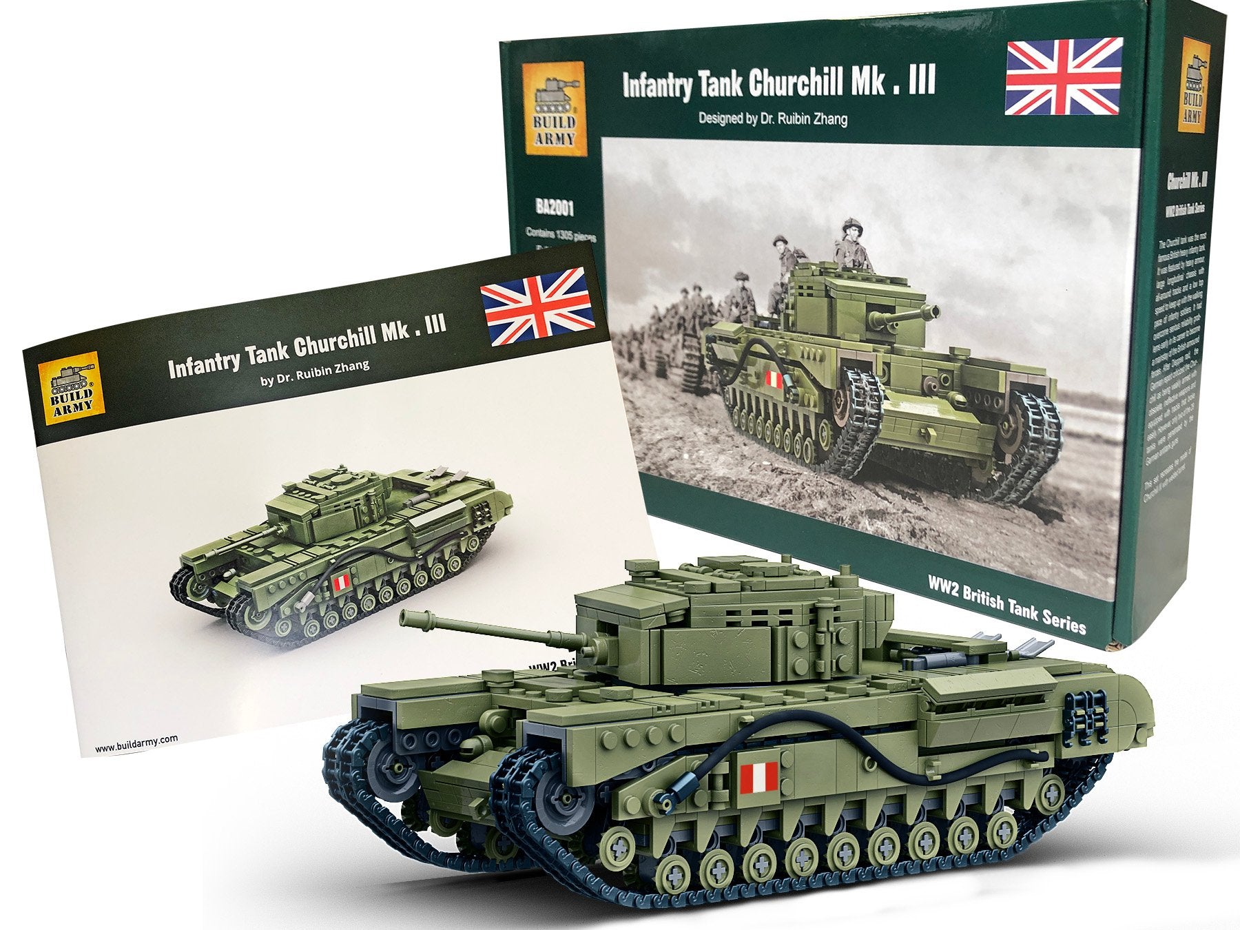 Build Army Churchill tank MK III