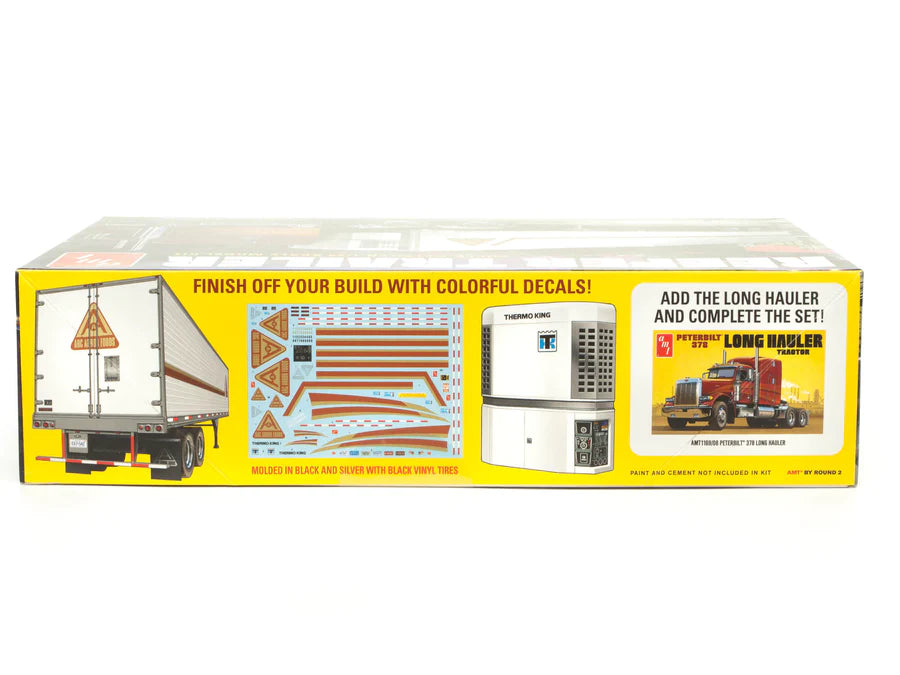 AMT 117008 1/24 Scale "Reefer" Refrigerated Trailer Plastic Model Kit - Techtonic Hobbies - AMT