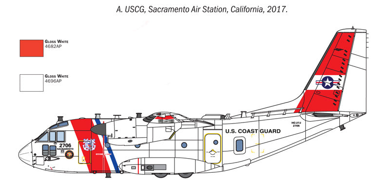 Italeri 01402 1/72 Scale C-27J Spartan - Techtonic Hobbies - Italeri