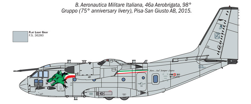 Italeri 01402 1/72 Scale C-27J Spartan - Techtonic Hobbies - Italeri