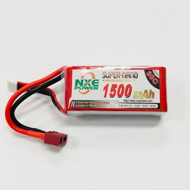 NXE-NXE 11.1v (3S)  1500mah 30c Soft case w/Deans-rc-cars-scale-models-sunshine-coast