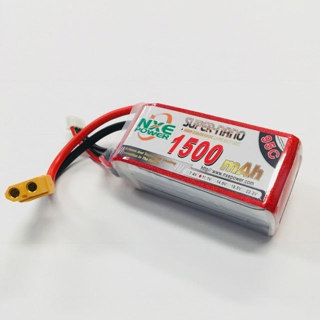 NXE-NXE 11.1V 1500 95c DRONE battery XT60-rc-cars-scale-models-sunshine-coast