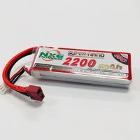 NXE-NXE 7.4v (2S) 2200mah 40c Soft case w/Deans-rc-cars-scale-models-sunshine-coast