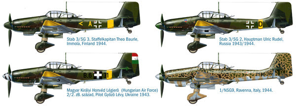 Italeri 02709 1/48 Scale Junkers Ju87 D5 Stuka - Techtonic Hobbies - Italeri