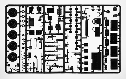 Italeri 00320 1/35 Scale Commando Car - Willys Jeep - Techtonic Hobbies - Italeri