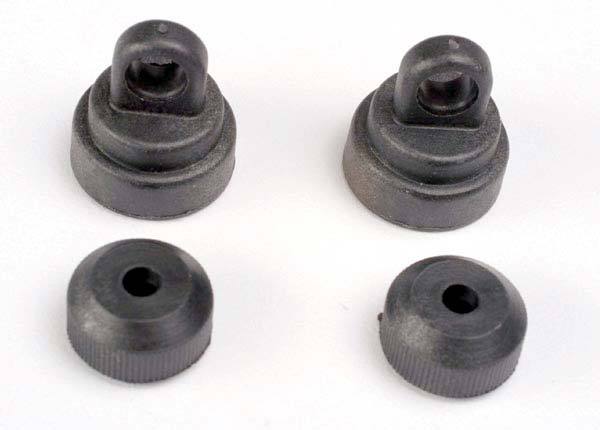 Traxxas-Traxxas  3767: Shock Caps (2)/ Shock Bottoms (2)-rc-cars-scale-models-sunshine-coast