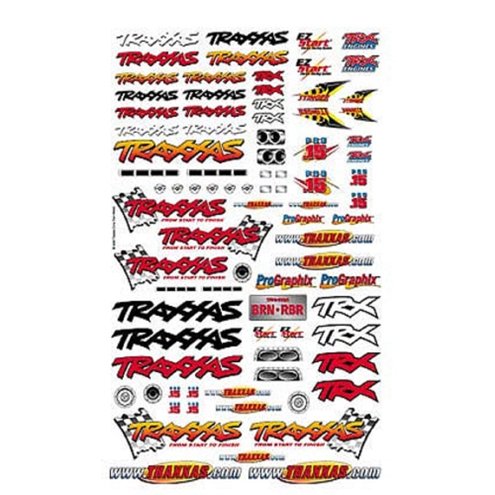 Traxxas-Traxxas  Official Team Decal Set-rc-cars-scale-models-sunshine-coast