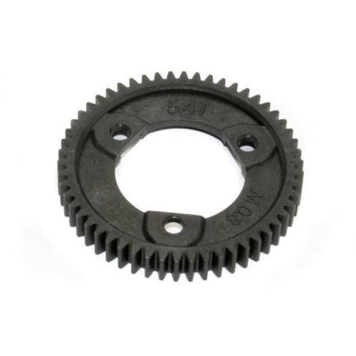 Traxxas-Traxxas  3956R: Spur Gear, 54-Tooth (0.8 Metric Pitch, Compatible With 32-Pitch) (Requires 6814 Center Differential)-rc-cars-scale-models-sunshine-coast