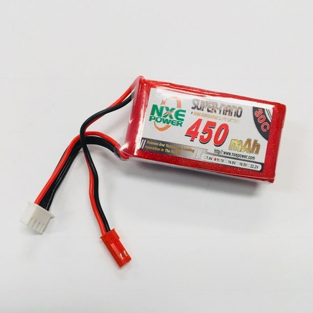 NXE-NXE 11.1v (3S)  450mah 30c Soft case w/JST-rc-cars-scale-models-sunshine-coast