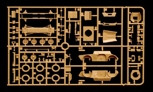 Italeri 07052 1/72 Scale Autoblinda AB43 Italian Armored Car Model Kit - Techtonic Hobbies - Italeri