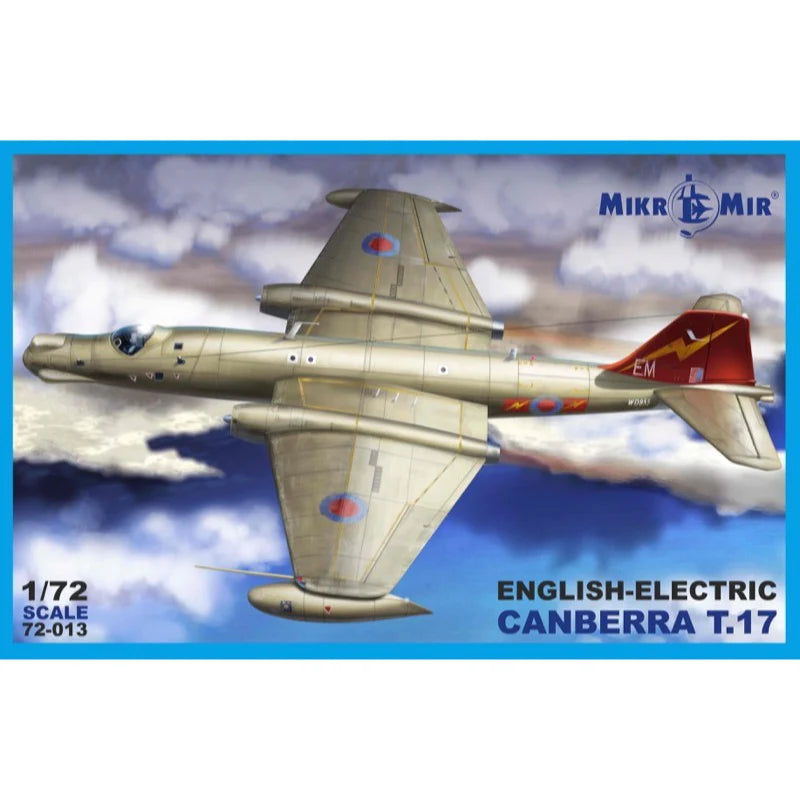 Mikro-Mir 72-013 1/72 Scale English Electric Canberra T.17 - Techtonic Hobbies - Mikro-Mir