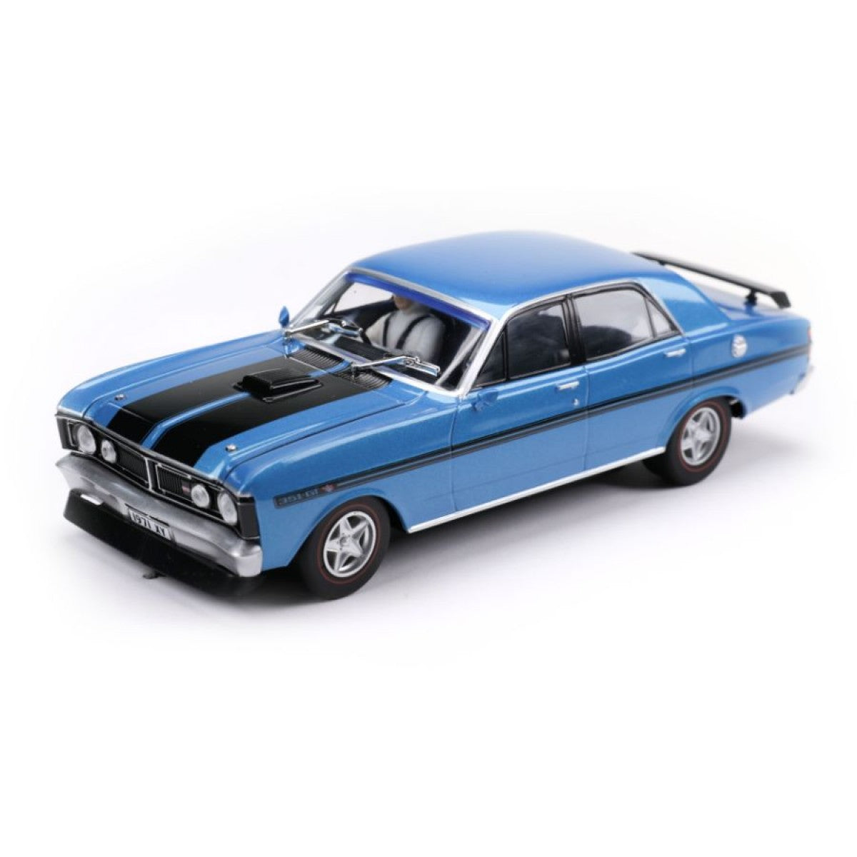 Scalextric FORD XY FALCON - GTHO PHASE III - ELECTRIC BLUE - Techtonic Hobbies - Scalextric