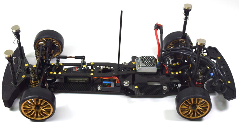 Absima-Absima Magnetic Body Mount System, Black (Single Post)-rc-cars-scale-models-sunshine-coast