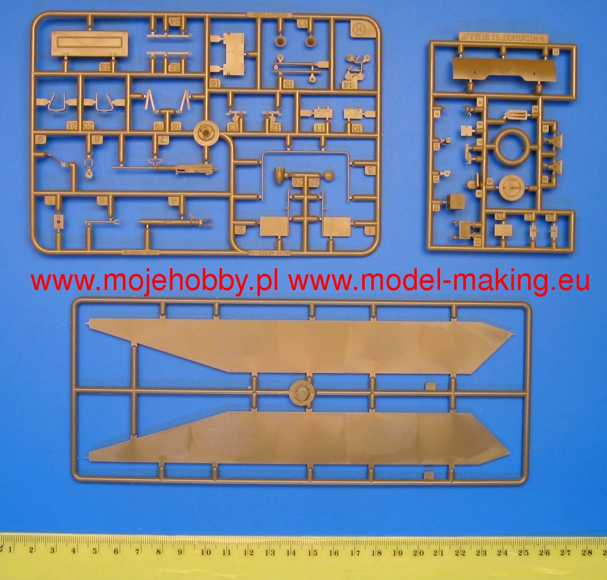 AFV Club 35159 1/35 Scale IDF Shot Centurion Mk 5, Mk 5/1 1967 Early Type Main Battle Tank Plastic Model Kit (Scale Model) - Techtonic Hobbies - AFV Club