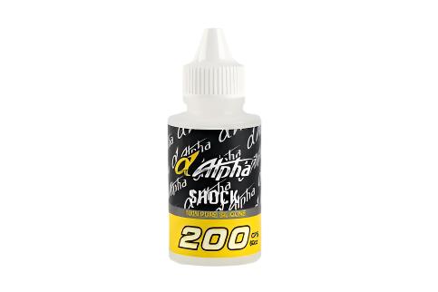 Alpha-Alpha PA-CL00200 Shock Oil CPS#200 60c.c. -rc-cars-scale-models-sunshine-coast