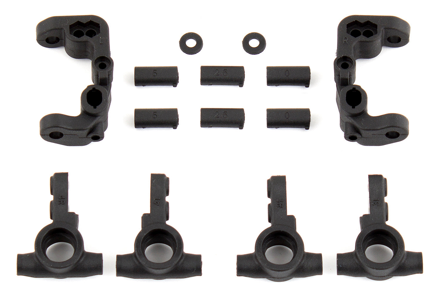 Team Associated-Team Associated RC10B6.1 Caster and Steering Blocks -rc-cars-scale-models-sunshine-coast