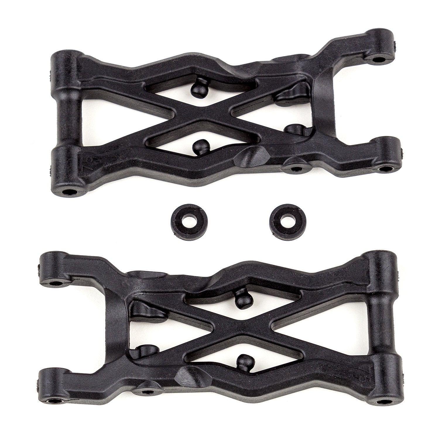 Team Associated-Team Associated RC10B6.2 Rear Suspension Arms, 75mm -rc-cars-scale-models-sunshine-coast