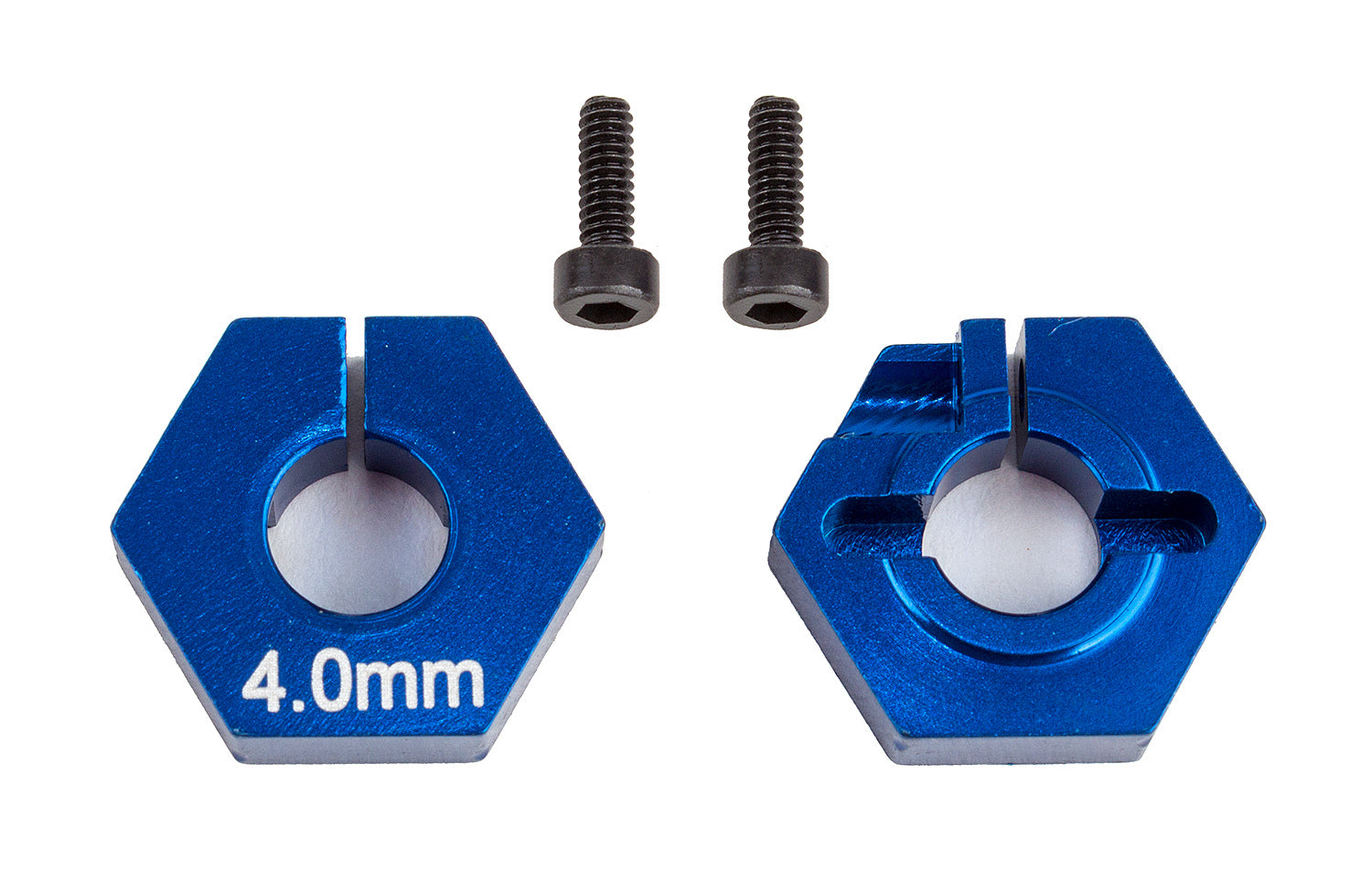 Team Associated-Team Associated FT Clamping Wheel Hexes, 4.0 mm -rc-cars-scale-models-sunshine-coast