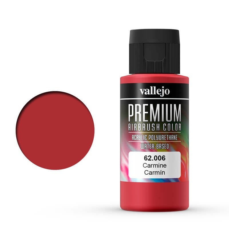 Vallejo-Vallejo premium acrylic airbrush colour Carmine -rc-cars-scale-models-sunshine-coast