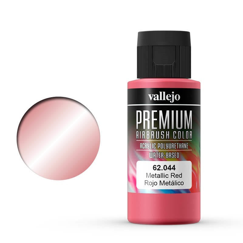 Vallejo-Vallejo premium acrylic airbrush colour Metallic Red -rc-cars-scale-models-sunshine-coast