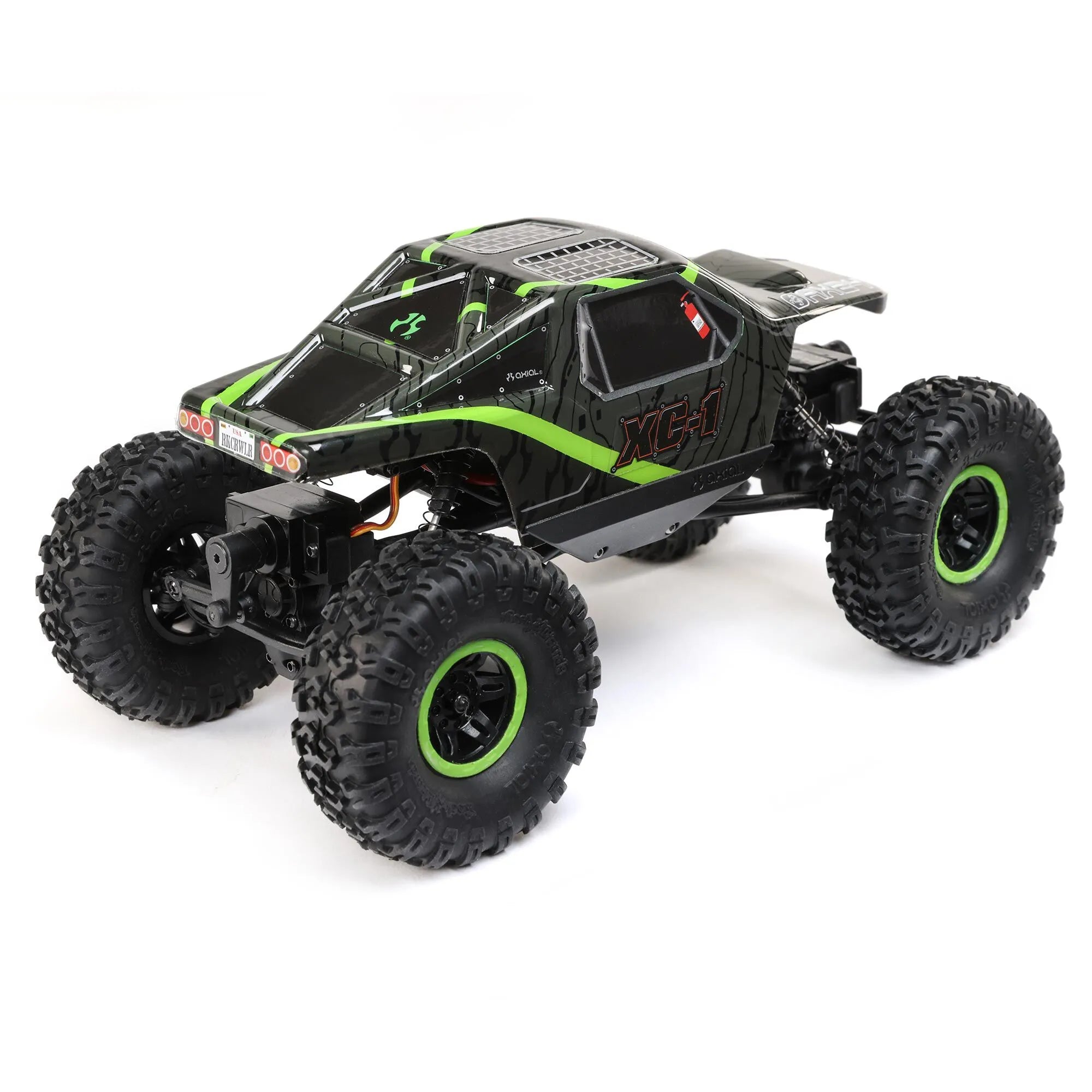 Axial AX24 XC-1 4WS 1/24 Rock Crawler RTR, Green - Techtonic Hobbies - Axial