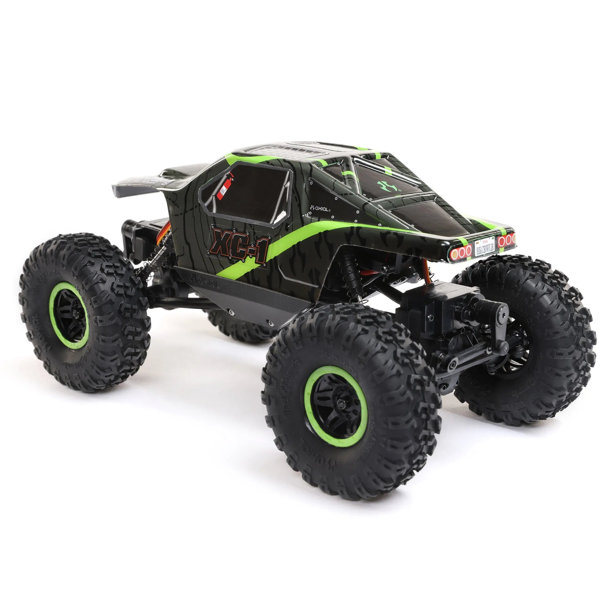 Axial AX24 XC-1 4WS 1/24 Rock Crawler RTR, Green - Techtonic Hobbies - Axial