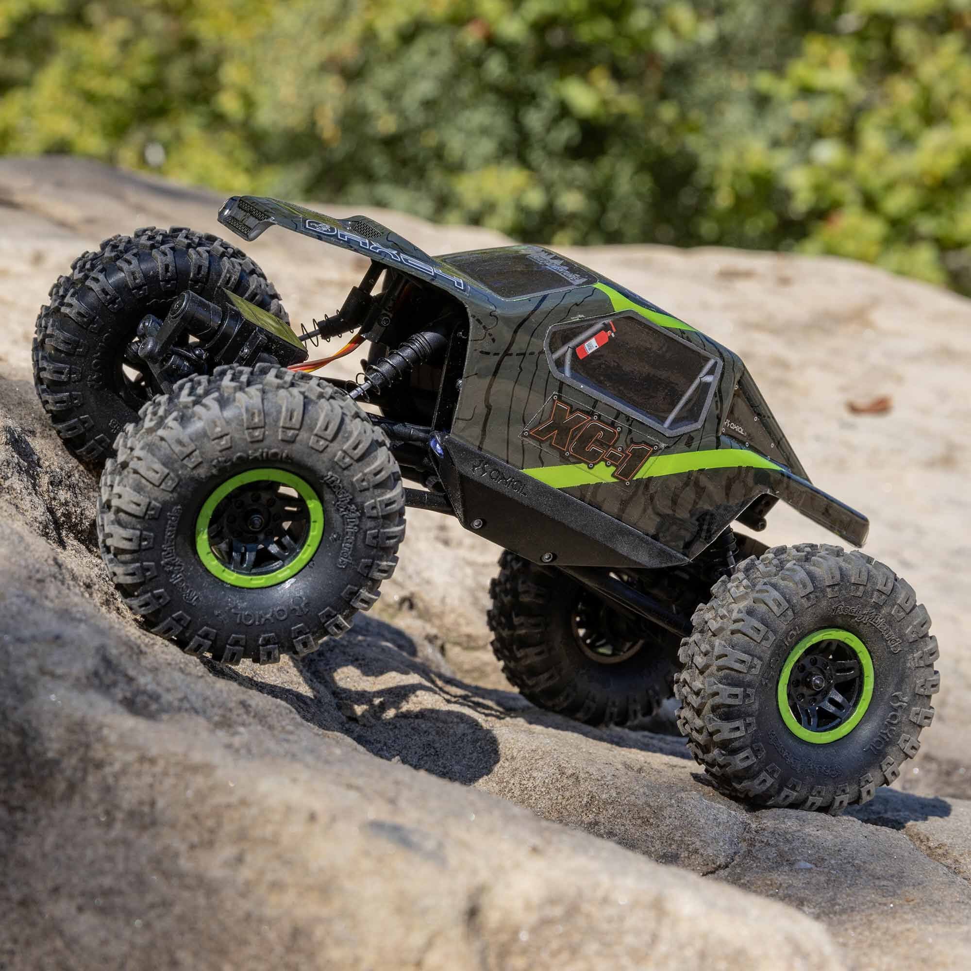 Axial AX24 XC-1 4WS 1/24 Rock Crawler RTR, Green - Techtonic Hobbies - Axial