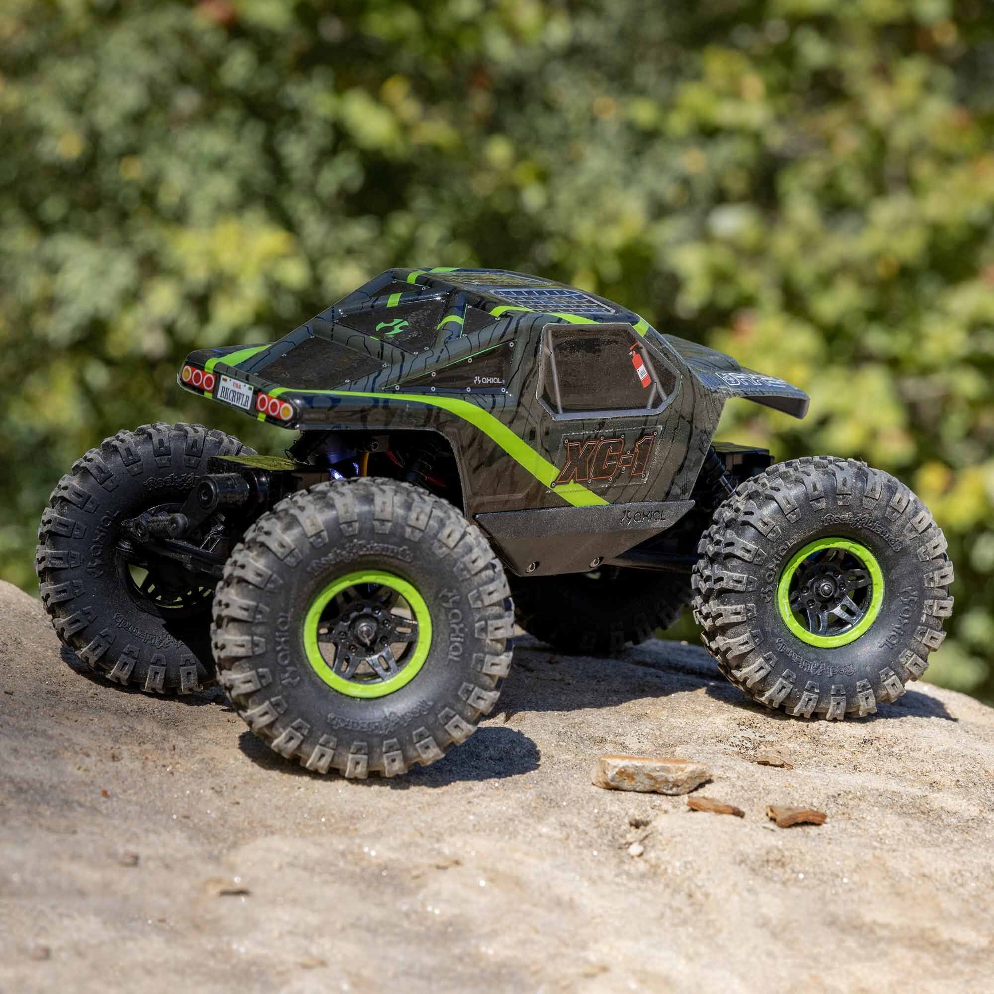 Axial AX24 XC-1 4WS 1/24 Rock Crawler RTR, Green - Techtonic Hobbies - Axial