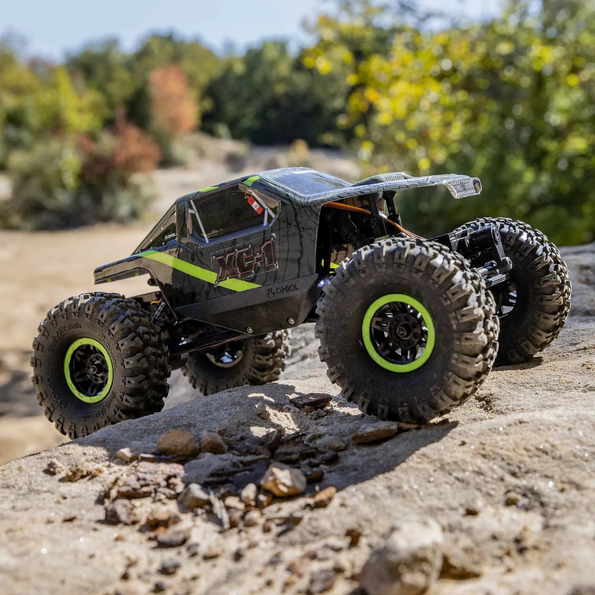 Axial AX24 XC-1 4WS 1/24 Rock Crawler RTR, Green - Techtonic Hobbies - Axial