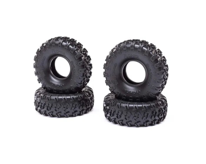 Axial 1.0 Rock Lizards 2.44in Tyres, 4pcs - Techtonic Hobbies - Axial