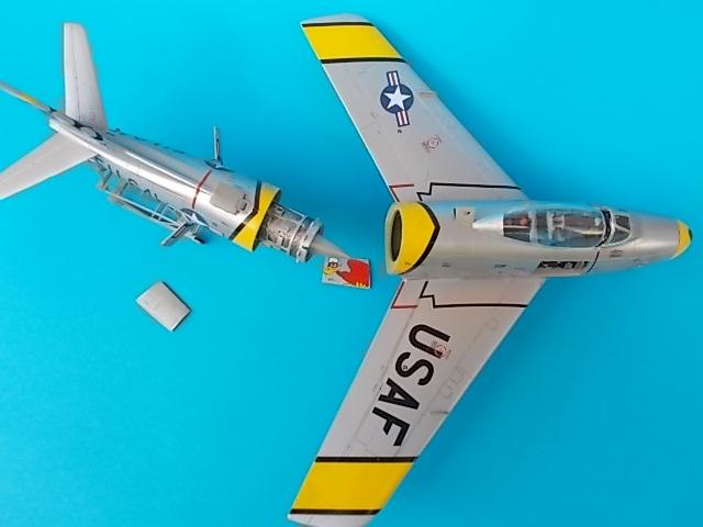 Academy 12234 1/48 Scale U.S. Air Force F-86F [THE HUFF] Plastic Model Kit (Scale Model) - Techtonic Hobbies - Academy