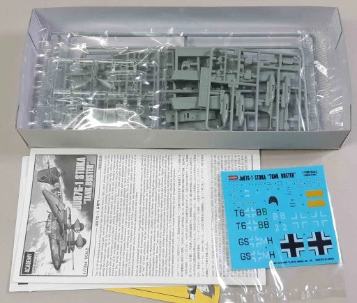 Academy 12450 1/72 Ju-87G Stuka "Tank Buster" Plastic Model Kit (Scale Model) - Techtonic Hobbies - Academy