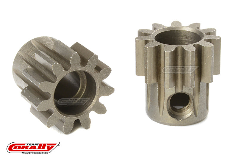 Team Corally-Team Corally - M1.0 Pinion - Short - Hardened Steel - 11 Teeth - Shaft Dia. 5mm-rc-cars-scale-models-sunshine-coast