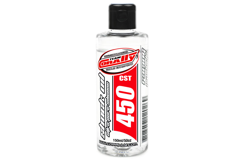 Team Corally-Team Corally - Shock Oil - Ultra Pure Silicone - 450 CPS - 150ml-rc-cars-scale-models-sunshine-coast