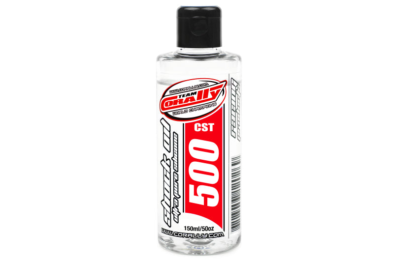 Team Corally-Team Corally - Shock Oil - Ultra Pure Silicone - 500 CPS - 150ml-rc-cars-scale-models-sunshine-coast