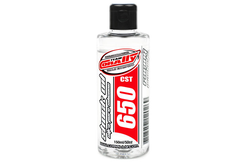 Team Corally-Team Corally - Shock Oil - Ultra Pure Silicone - 650 CPS - 150ml-rc-cars-scale-models-sunshine-coast
