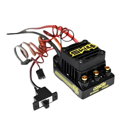 Castle Creations Sidewinder 4 Brushless ESC with 1410-3800kv Sensored Motor with 5mm Shaft, 010-0164-06 - Techtonic Hobbies - Castle Creations