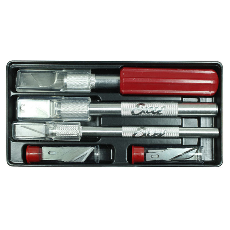 Excel-EXCEL 44082 hobby knife set plastic tray -rc-cars-scale-models-sunshine-coast