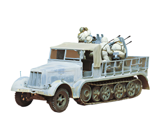 Tamiya-Tamiya GERMAN SD.KFZ. 7/1-rc-cars-scale-models-sunshine-coast