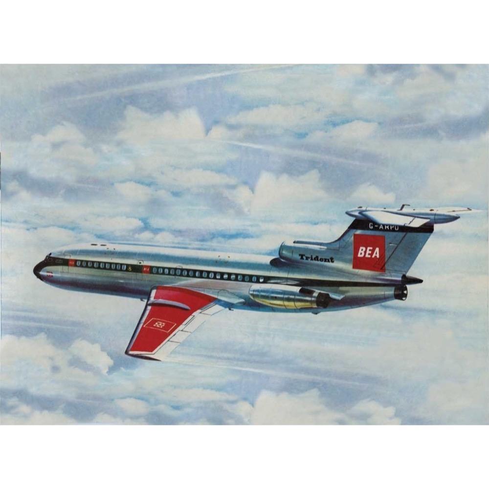 Airfix-Airfix Hawker Siddeley 121 Trident 1:144-rc-cars-scale-models-sunshine-coast