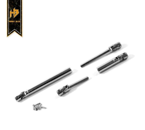 Hobby Plus-Hobby Plus 240074 Steel U-Joint Drive Shaft Set for CR-18 (2pcs) -rc-cars-scale-models-sunshine-coast