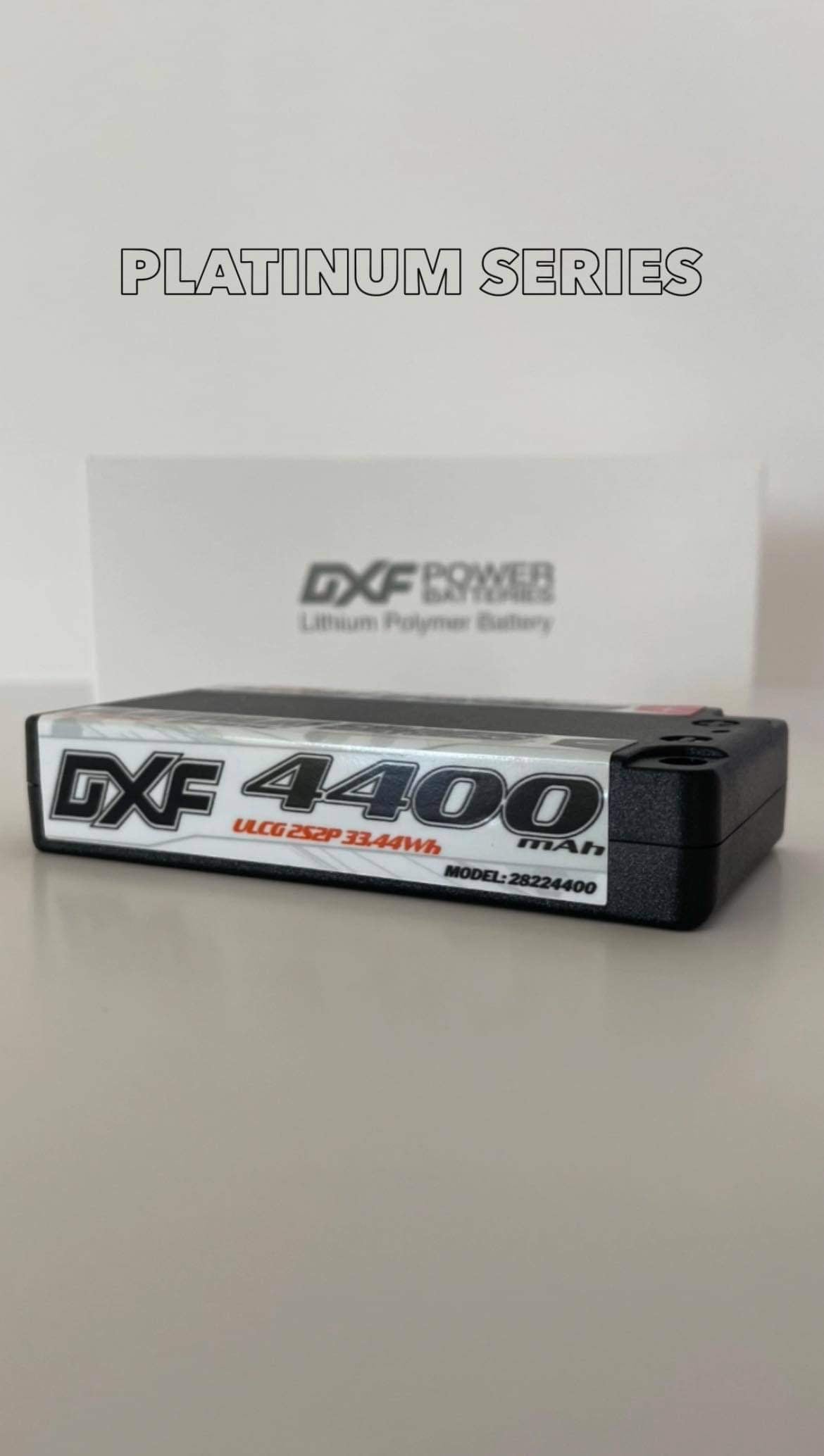 DXF Power ultra low center of gravity 4400mah HV Lipo - Techtonic Hobbies - DXF Power