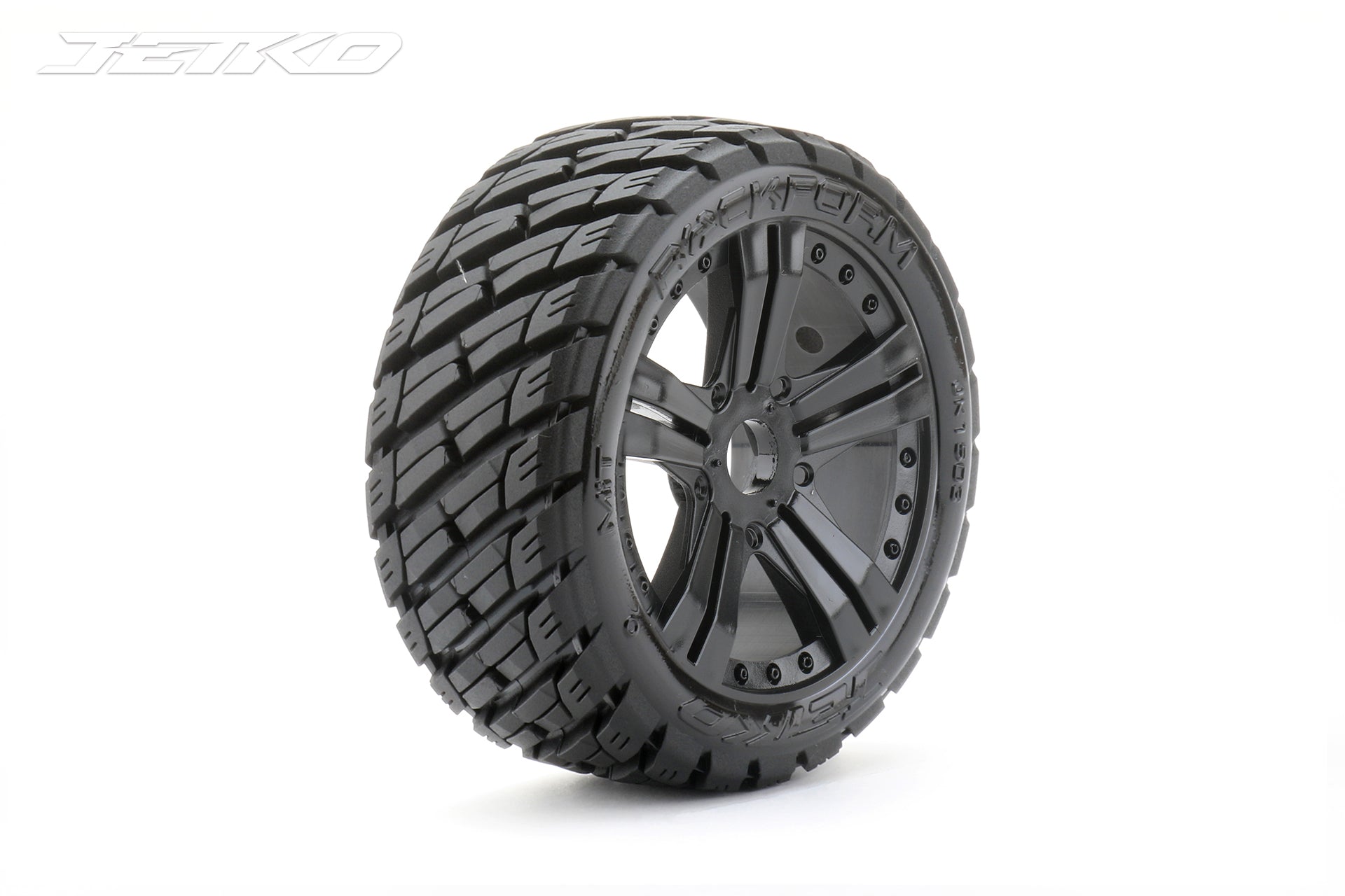 Jetko-Jetko 1/8 Buggy EX-ROCKFORM Tyres (Claw Rim/Black/Medium Soft/Belted) [1503CBMSGB]-rc-cars-scale-models-sunshine-coast