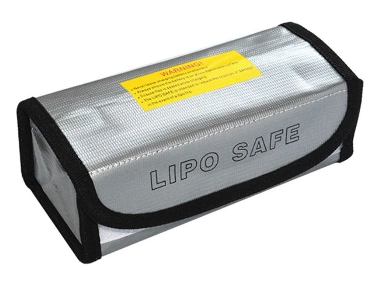 Techtonic Lipo Safety Bag (185 X 75 X 60 mm) - Techtonic Hobbies - Techtonic
