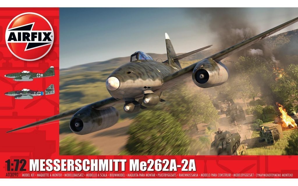 Airfix-Airfix Messerschmitt Me262A-2A-rc-cars-scale-models-sunshine-coast