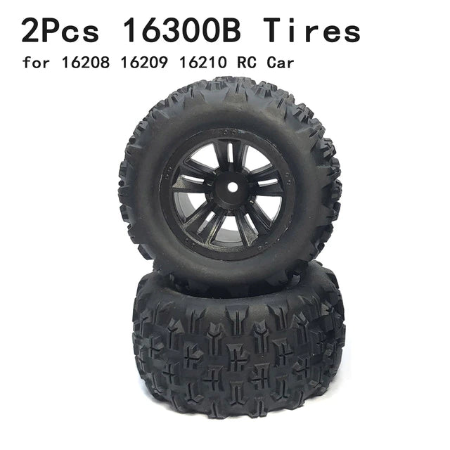 MJX-MJX 16300B Tires (1/16 scale) -rc-cars-scale-models-sunshine-coast