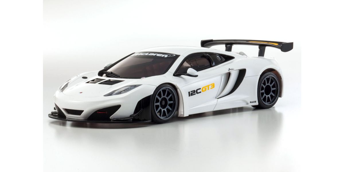 Kyosho MINI-Z RWD MR-03 Readyset McLaren 12C GT3 2013 White (RC Car) - Techtonic Hobbies - Kyosho