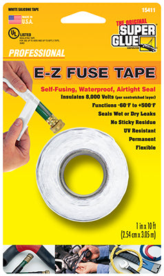 Super Glue-Super Glue E-Z Fuse Tape White 10 foot roll-rc-cars-scale-models-sunshine-coast