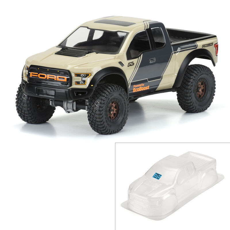 Proline Racing-Proline 1/10 2017 Ford F-150 Raptor Clear Body Suit 12.3In (313Mm) Wb Crawlers, Pr3516-00 -rc-cars-scale-models-sunshine-coast